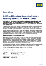 210720 Press Release Koralmtunnel follow up contract en